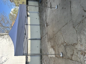 ProTent Marktzelt, Modul 4000, Faltzelt, 3 mal 3m, weiß 