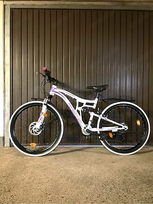 26 Zoll MTB-FULLY-Disc)Bergsteiger)21-Gang.RH:45cm.(Keine 50 km).