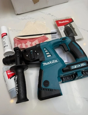 Makita 36V Akku-Kombihammer Bohrhammer - nur Gehäuse MAKDHR264Z - MWST REG