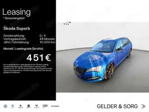 Skoda Superb Combi Sportline 1.4 TSI Matrix*AHK*360°