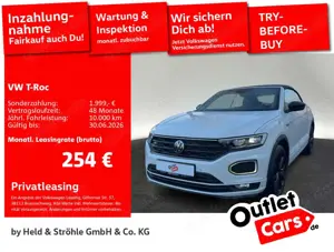 Volkswagen T-Roc Cabrio R-LINE 1.5 TSI BLACK LED KAM SHZ 18