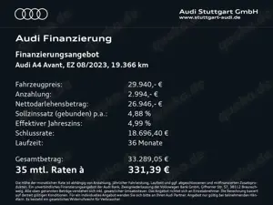 Audi A4 35 TFSI LED virtCo Sitzheizung PDCplus Bild 2