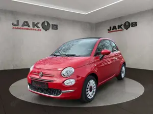 Fiat 500C RED+LINE+SCHECKHEFT+1 Hand+CABRIO