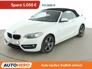 BMW 220 220i Sport Line Aut.*NAVI*BI-XENON*TEMPO*PDC*SHZ*