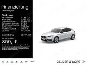 SEAT Leon 1.5 TSI FR Rückfahrkamera*LED*Navigation