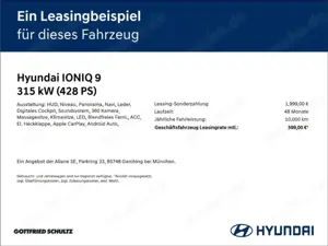 Hyundai IONIQ 9 4WD PERFORMANCE UNIQ NAVI PANO 7 SITZE Bild 2
