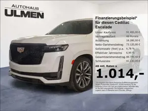 Cadillac Escalade 6.2 V8 4WD Sport Platinum AHK Nightvision Fahrerau