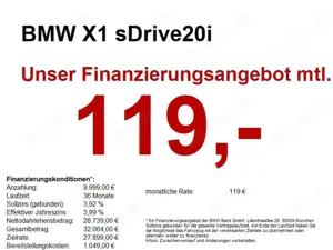 BMW X1 sDrive20i