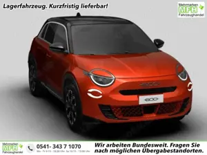 Fiat 600 La Prima Hybrid eHK ACC SHZ Keyl Massage BT 81 ...