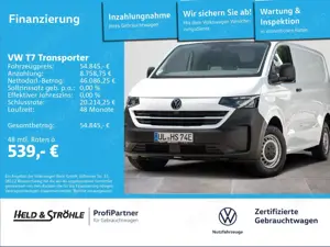 Volkswagen T7 Transporter Kasten e100kW HOLZBODEN TRENNWAND Bild 1