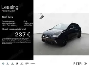 SEAT Ibiza FR Black Edition 1.0 TSI 85 kW *RFK*EPH*KE