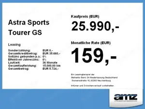 Opel Astra Sports Tourer GS 1.2 Turbo Bild 4
