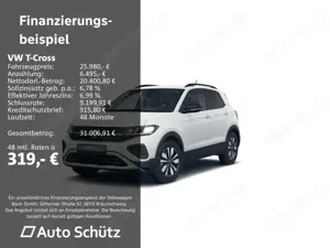 Volkswagen T-Cross 1.5 TSI GOAL+DSG+NAVI+AHK+LED+PDC+Sitzh.