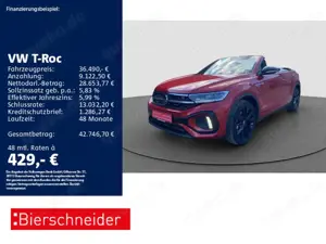 Volkswagen T-Roc Cabrio 1.5 TSI DSG R-Line Black 19 LED+ ST