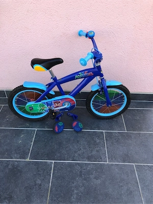 PJ Masks Kinderfahrrad 16 Zoll mit Stützrädern