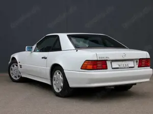 Mercedes-Benz SL 500 SL500 Artikweiss OLDTIMER H-Kennzeichen Bild 3