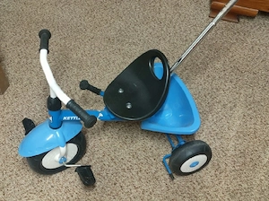 Original Kettler Dreirad mit Schiebestange