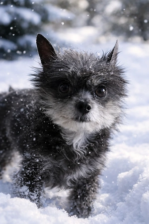 Yorkshire mit Chihuahua 