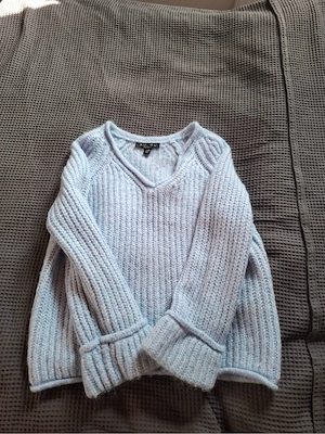 Strickpullover V-Ausschnitt XS Bild 2