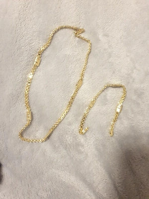 Edles Set Gold gestempelt