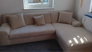 Verkaufe helles, bequemes Sofa