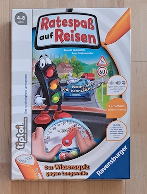 Ravensburger tiptoi Spiel: Ratespaß auf Reisen (ohne Stift)