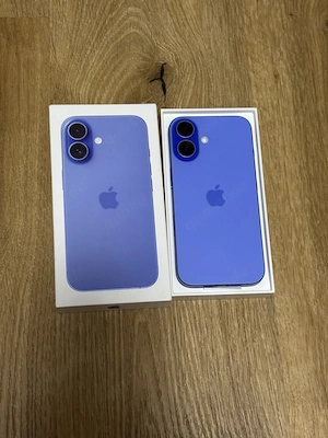 Apple iPhone 16  blau 128GB wie neue mit Akku : 100%