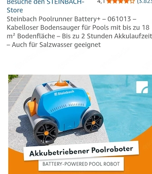 Steinbach Akku Poolsauger 