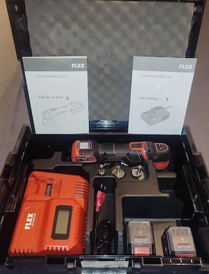 Flex PXE 80 10.8-EC 2.5 Set Akku-Polierer