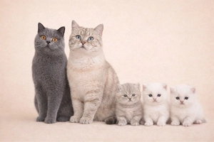 Reinrassige BKH Kitten 