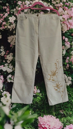 Jeans Vanille Beige 