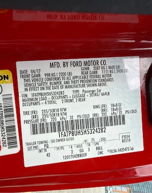 Ford Mustang 2.3 Ecoboost Cabrio Bild 5