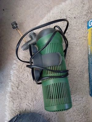 Aquarien Innenfilter und Unterschrank 