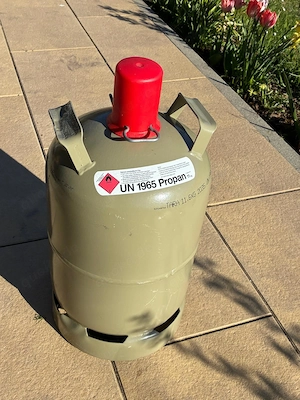 11Kg Gasflasche stahl neuwertig 