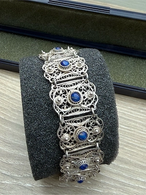 Echtes Silber 835 - Filigran-Schmuckset Bild 5