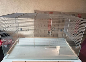 Kleintierkäfig-Hamsterkäfig + Zubehör 