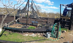 Schöner großer doppelt Garten auf 800 qm Pacht Land zu verkaufen 