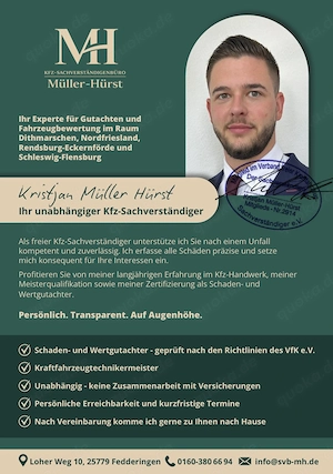 Unfall gehabt? Unabhängiger Kfz-Sachverständiger