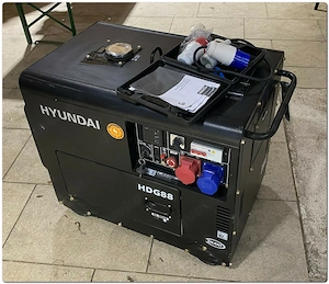 HYUNDAI Silent Diesel Generator HDG88, Not-Stromaggregat, Stromerzeuger 380230V