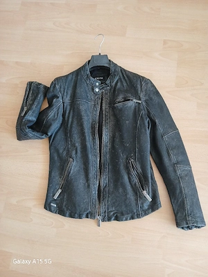 Lederjacke 