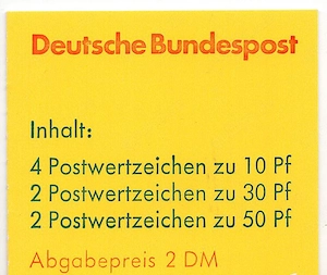 (0060) BUND MH 22 b postfrisch