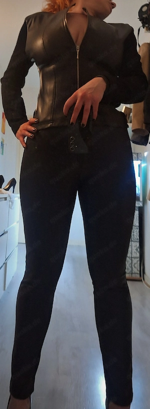 Y2K Ledermatrix Hose