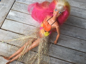 Barbie Hula Hair Vintage Puppe 