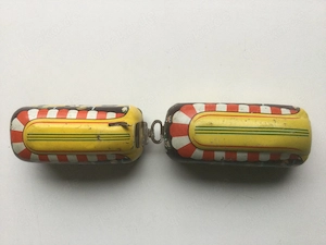 Blechspielzeug Triebwagen Vintage Blechspielzeug 50er Jahre  Bild 3