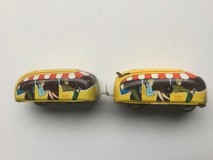 Blechspielzeug Triebwagen Vintage Blechspielzeug 50er Jahre 