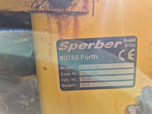 Frontkehrmaschine Matev  Sperber 140 cm AB Hausmarke von John Deere Bild 2