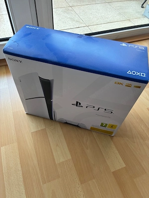 sony Playstation 5 PS5 slim & controller + 2 spiele  