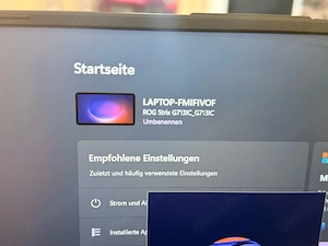 Gaming Laptop ASUS ROG Strix G713IC   Top Zustand