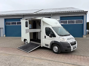 Pferdetransporter 2-Ride 2 Rampen Citroen Jumper Viehtransporter