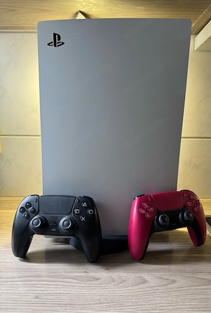 PlayStation 5 Digital Edition + 2 Controller   Top Zustand + OVP